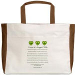 Prayer of a Logger's Wife Beach Tote